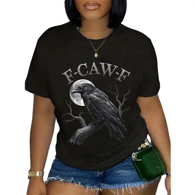 100% Cotton Black Crow F-CAW-F