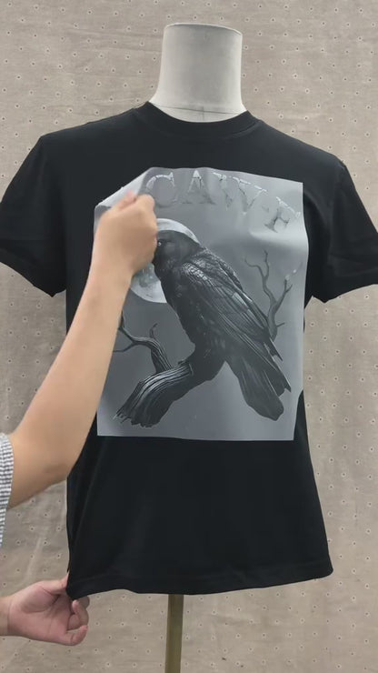 100% Cotton Black Crow F-CAW-F